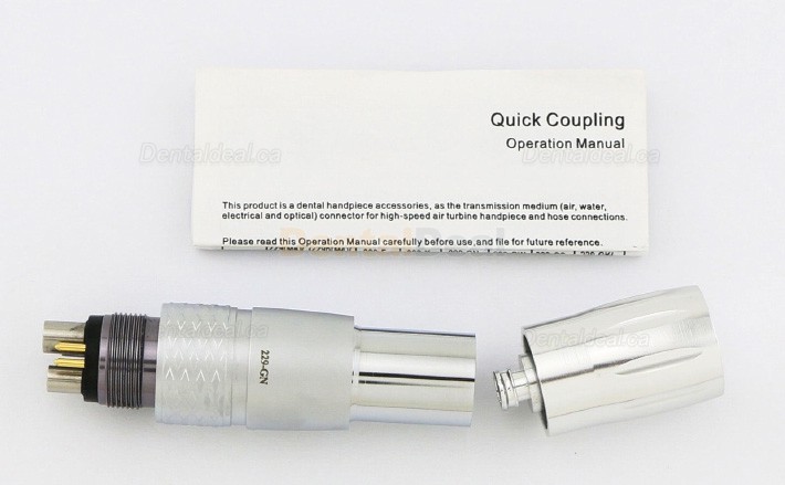 YUSENDENT&reg; COXO CX229-GN Dental Quick Coupling Fit NSK Fiber Optic Turbine Handpiece